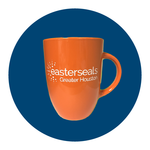Easter Seals Orange Mug